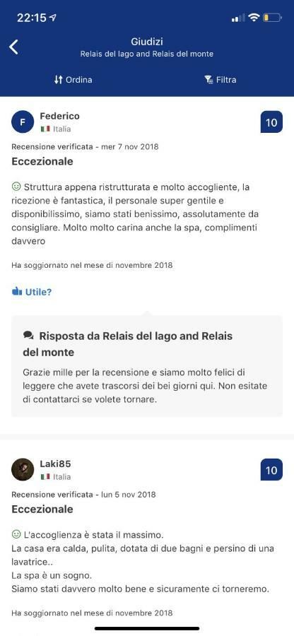 Relais Del Lago E Relais Del Monte Filettole Buitenkant foto